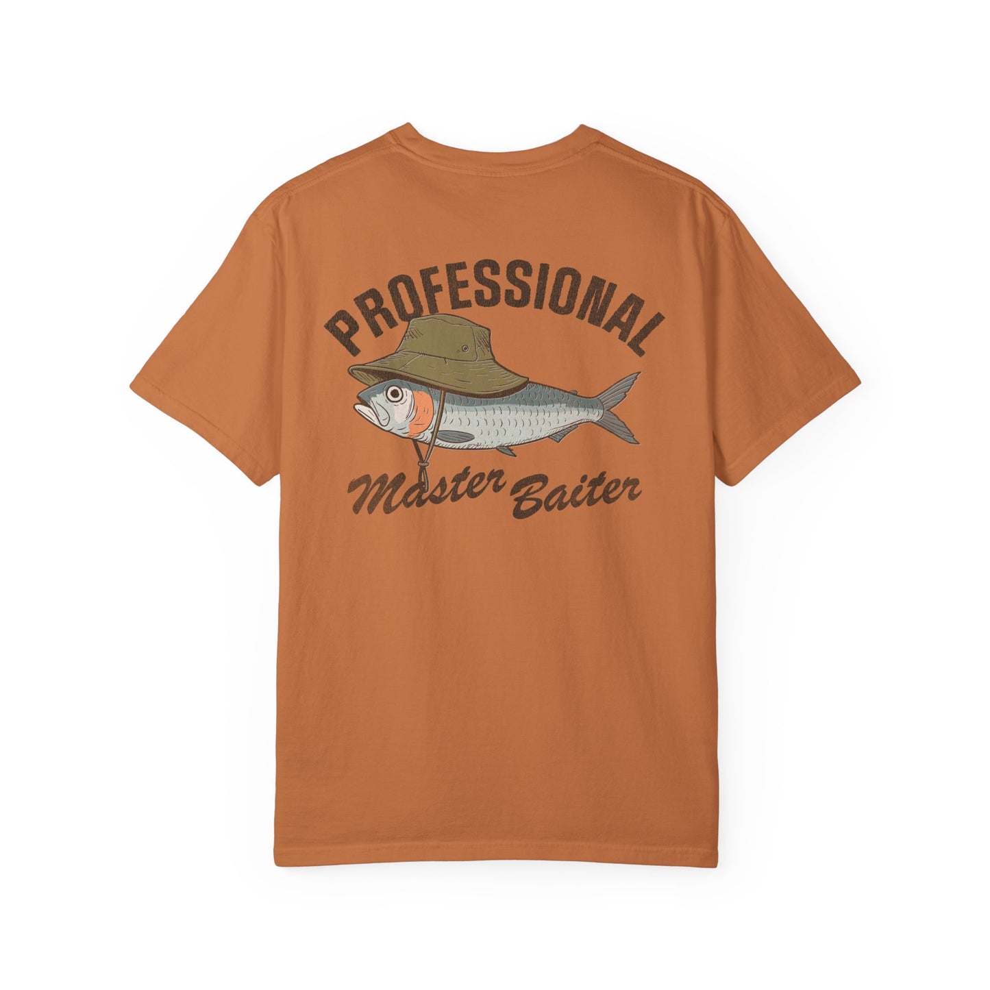 Southern Country Professional Master Baiter T-Shirt | Funny Minimal Fishing Graphic Tee