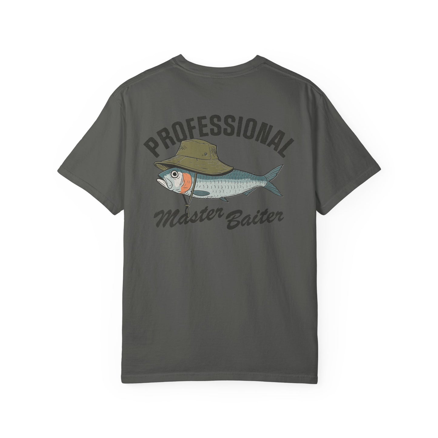Southern Country Professional Master Baiter T-Shirt | Funny Minimal Fishing Graphic Tee