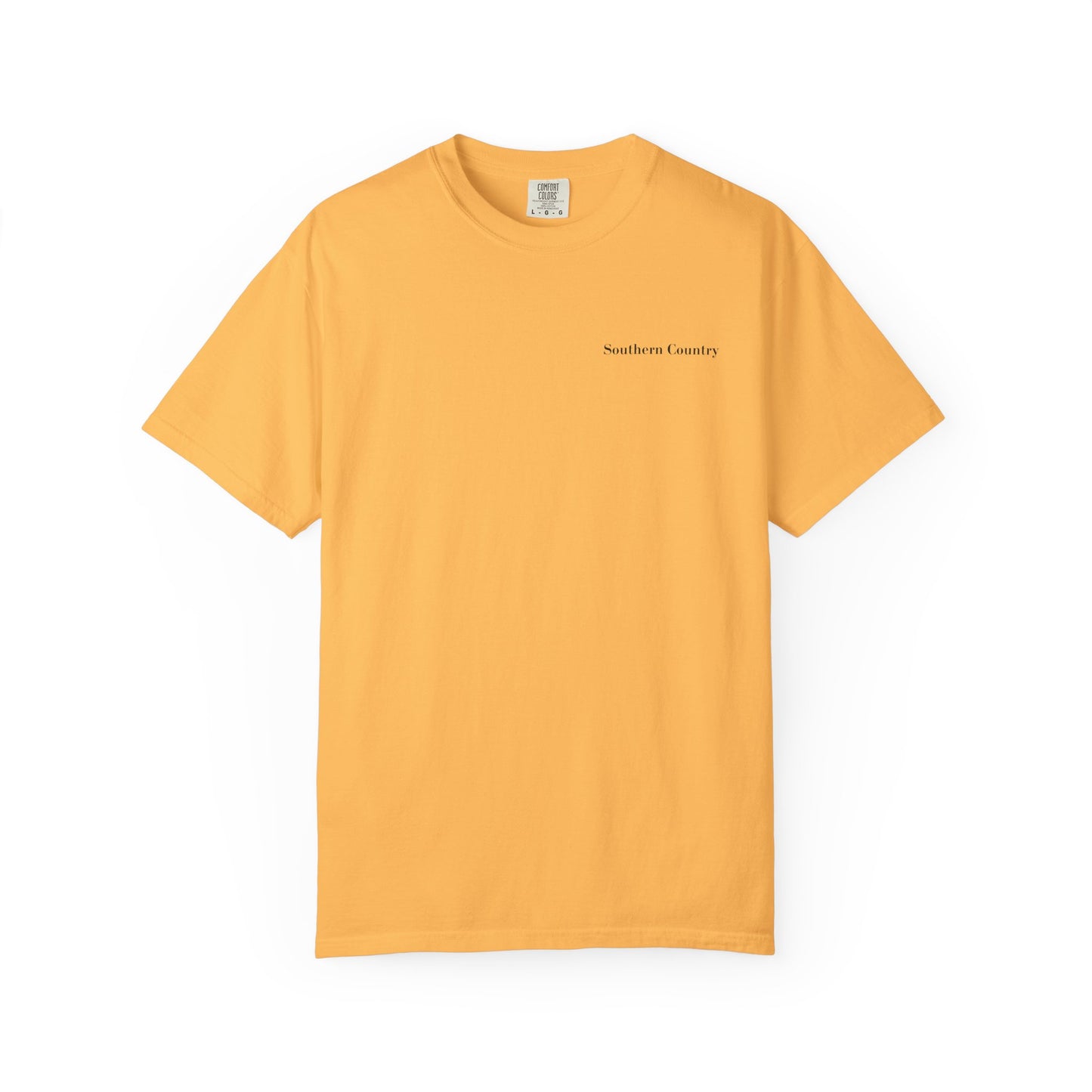 Southern Country Yellow Lab Hunting Dog T-Shirt | Rustic Duck Hunting Graphic Tee for Outdoorsmen