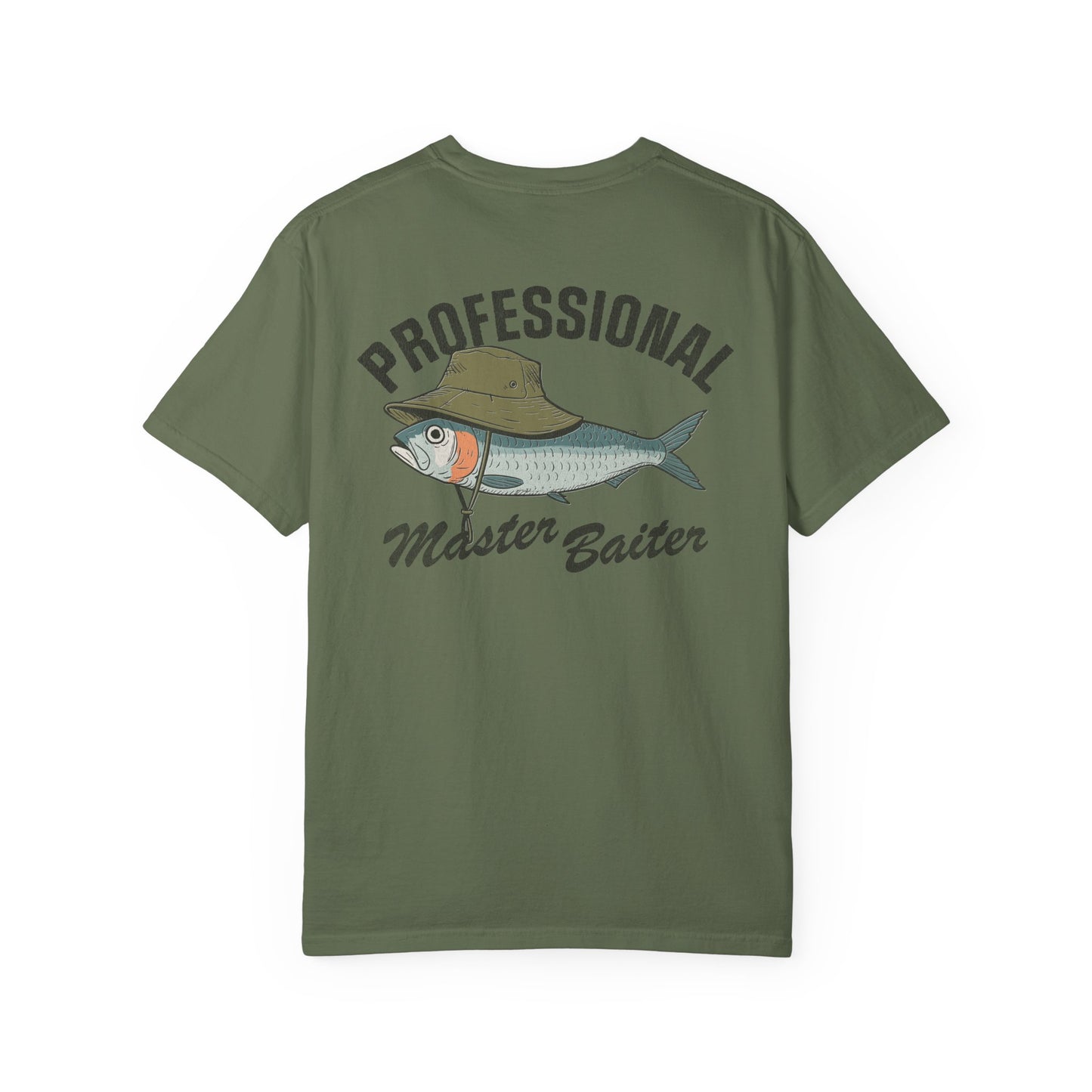Southern Country Professional Master Baiter T-Shirt | Funny Minimal Fishing Graphic Tee
