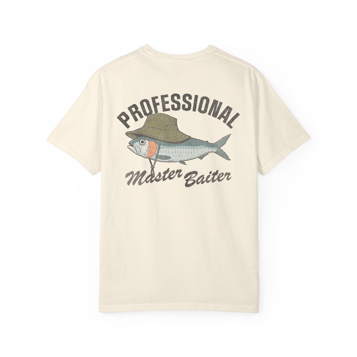 Southern Country Professional Master Baiter T-Shirt | Funny Minimal Fishing Graphic Tee