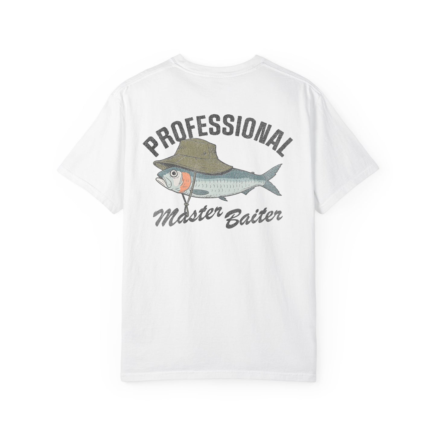 Southern Country Professional Master Baiter T-Shirt | Funny Minimal Fishing Graphic Tee