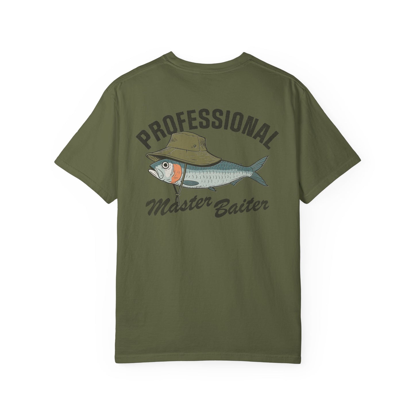 Southern Country Professional Master Baiter T-Shirt | Funny Minimal Fishing Graphic Tee