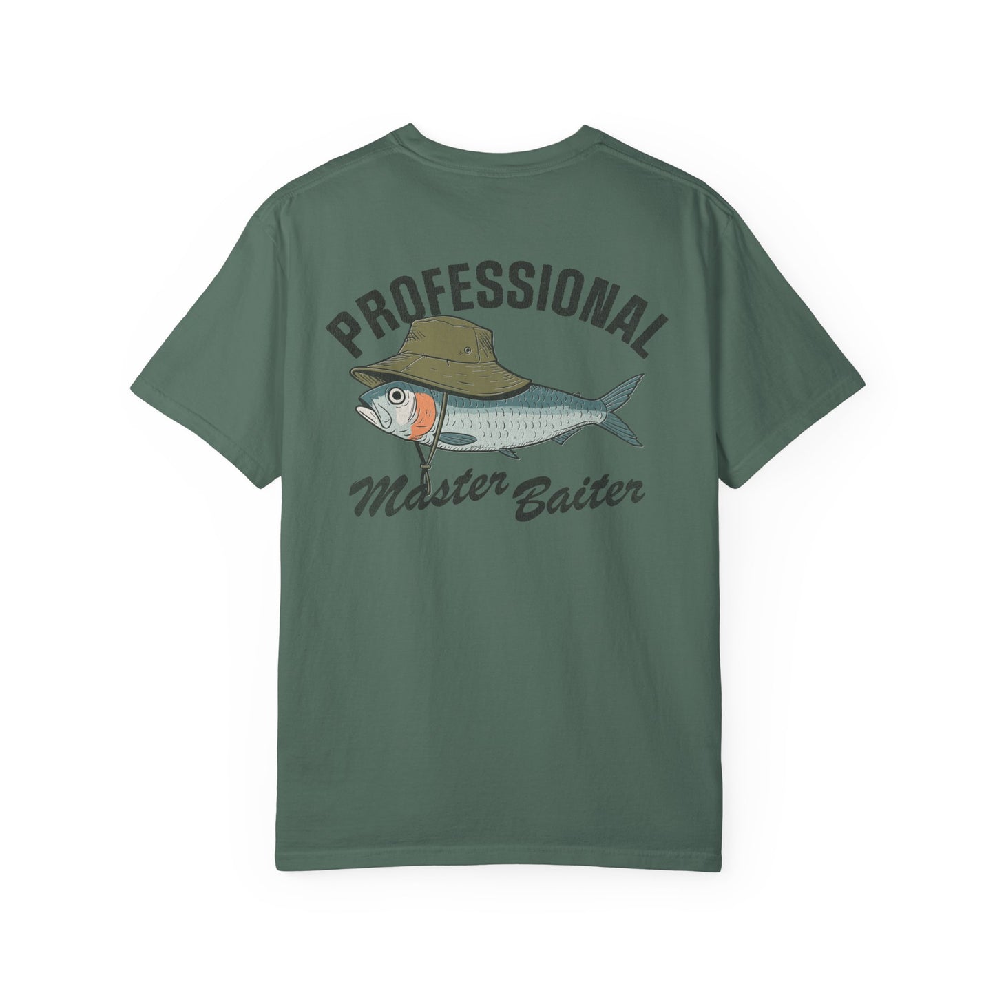 Southern Country Professional Master Baiter T-Shirt | Funny Minimal Fishing Graphic Tee