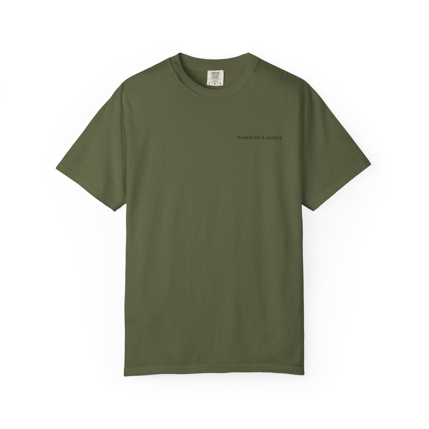Southern Country Duck Camo Hunting T-Shirt | Old School Marsh Camo Graphic Tee for Waterfowl Hunters