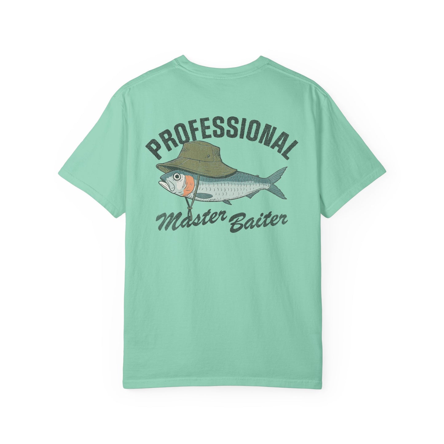 Southern Country Professional Master Baiter T-Shirt | Funny Minimal Fishing Graphic Tee