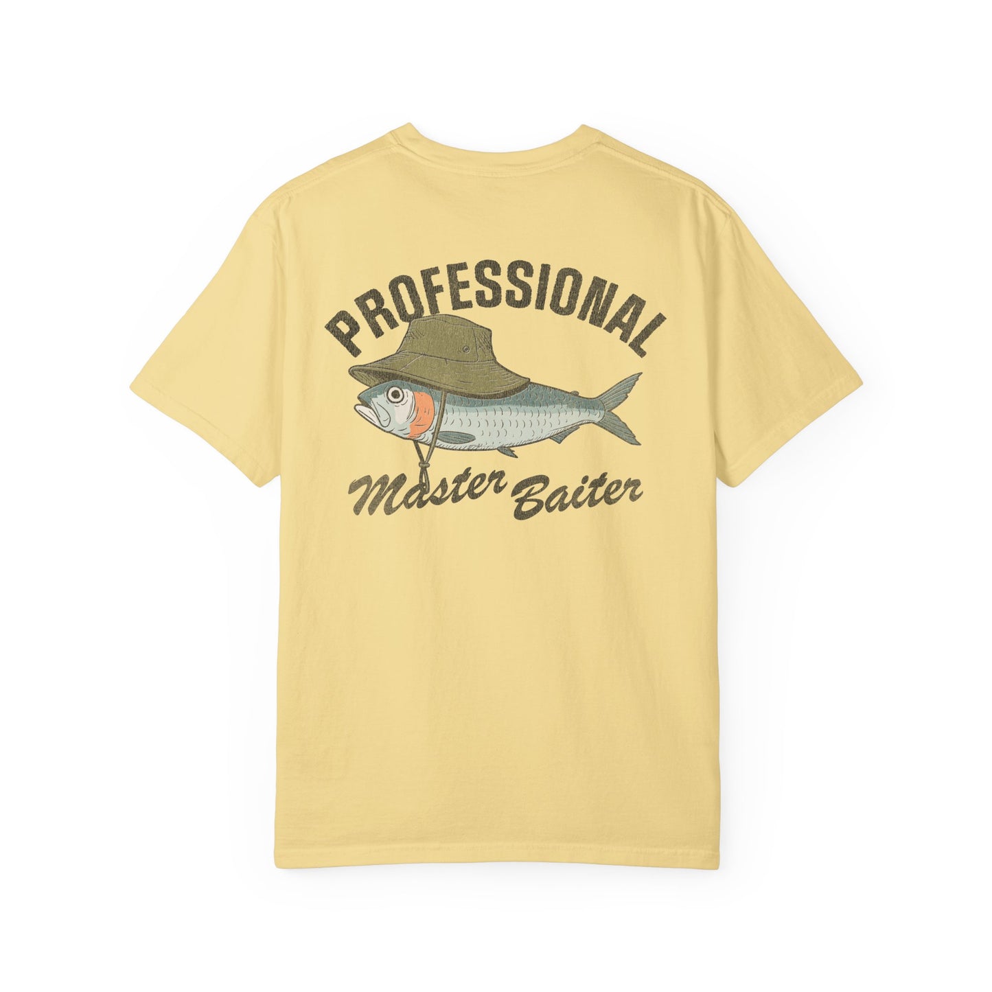 Southern Country Professional Master Baiter T-Shirt | Funny Minimal Fishing Graphic Tee
