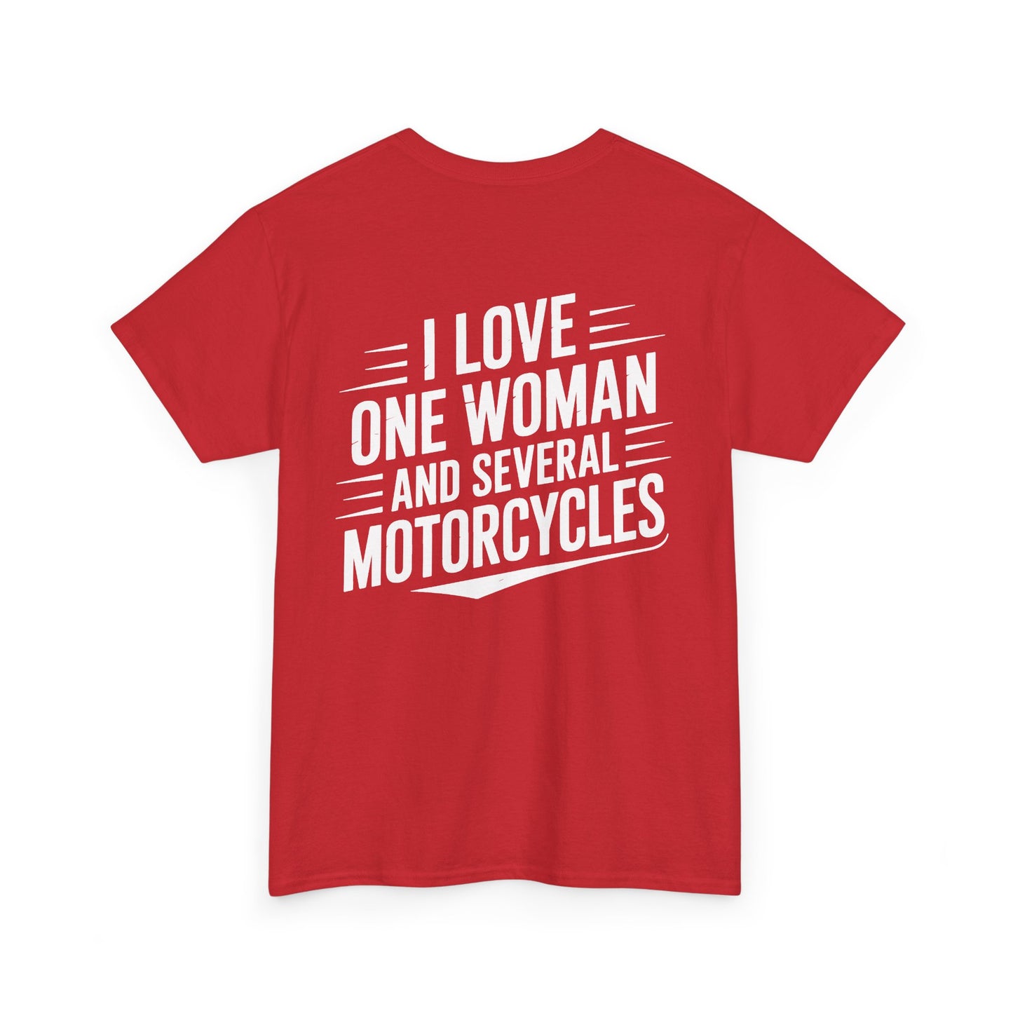 One Woman Several Motorcycles