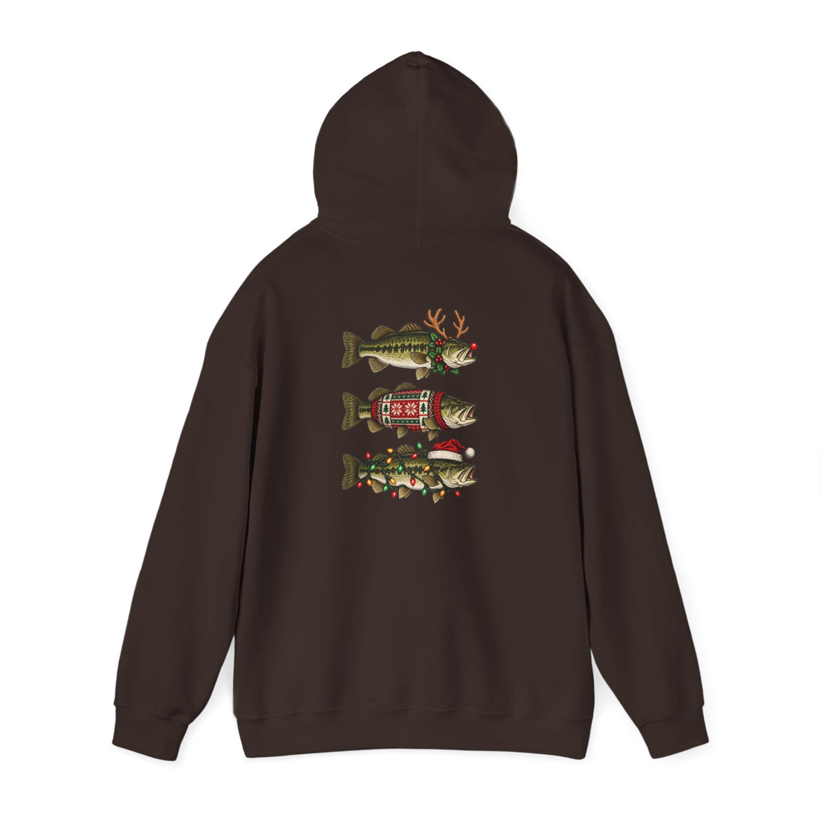 Festive Fish Hooded Sweatshirt