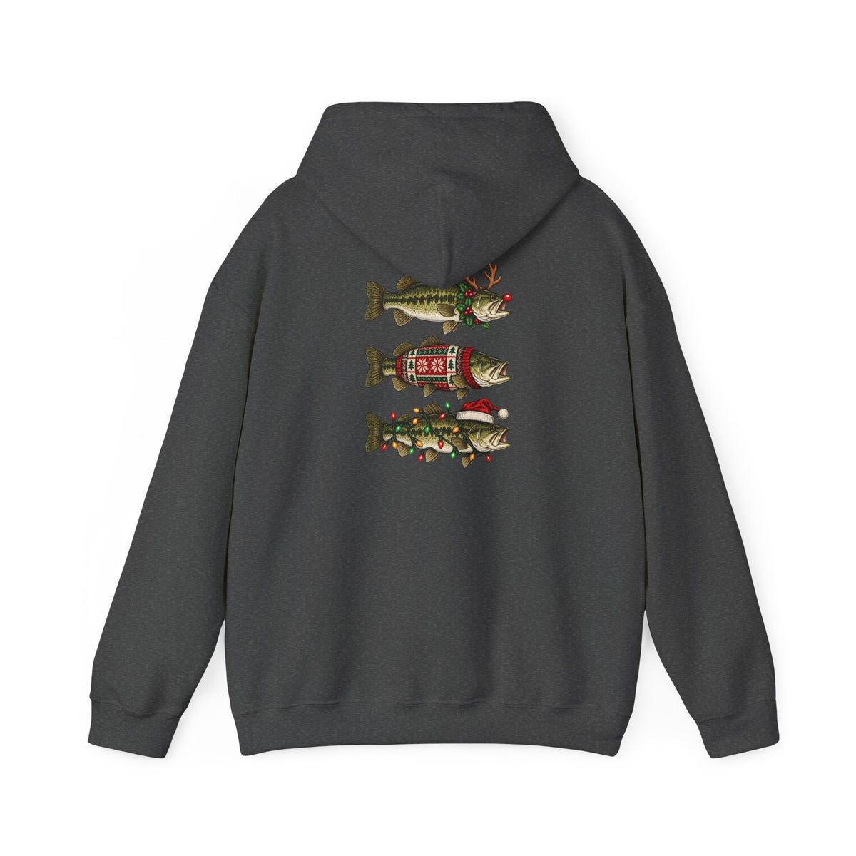 Festive Fish Hooded Sweatshirt