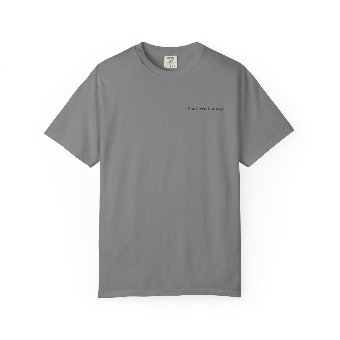 Southern Country Yellow Lab Hunting Dog T-Shirt | Rustic Duck Hunting Graphic Tee for Outdoorsmen