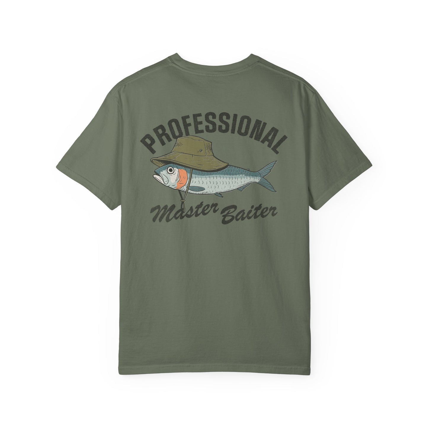 Southern Country Professional Master Baiter T-Shirt | Funny Minimal Fishing Graphic Tee