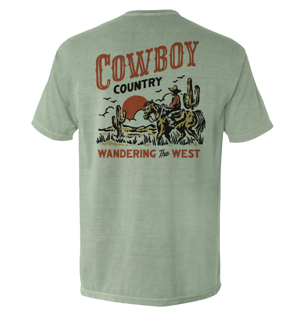 Cowboy Country Wandering The West Hoodie