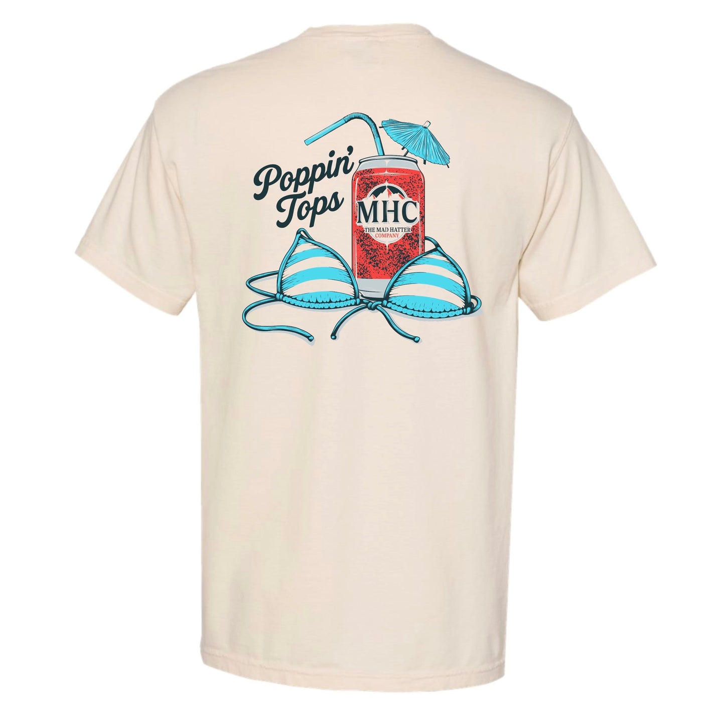 Poppin' Tops T-Shirt | The Mad Hatter Company