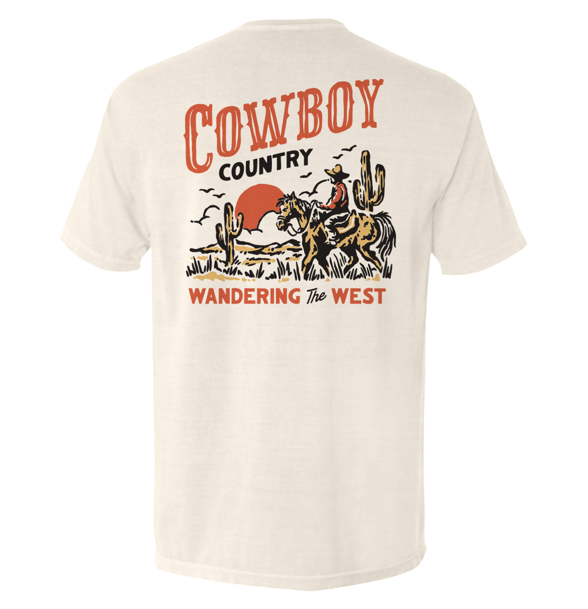 Cowboy Country Wandering The West Hoodie