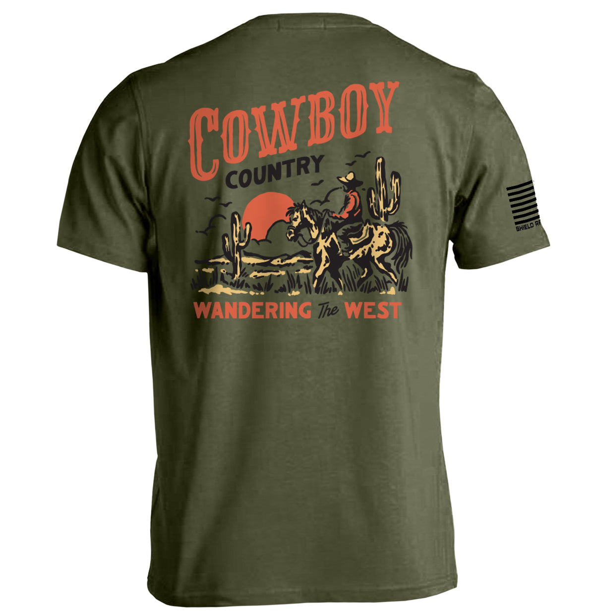 Cowboy Country Wandering The West Hoodie