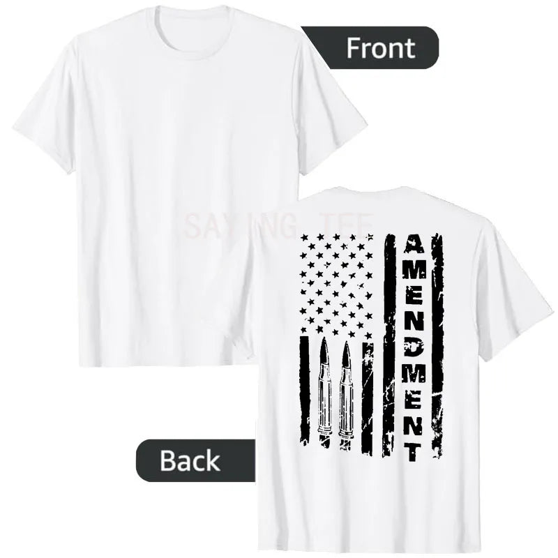 Distressed American Flag T-Shirt | USA Pride Patriotic Graphic Tee for Men