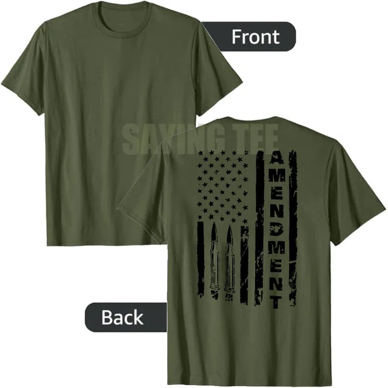 Distressed American Flag T-Shirt | USA Pride Patriotic Graphic Tee for Men