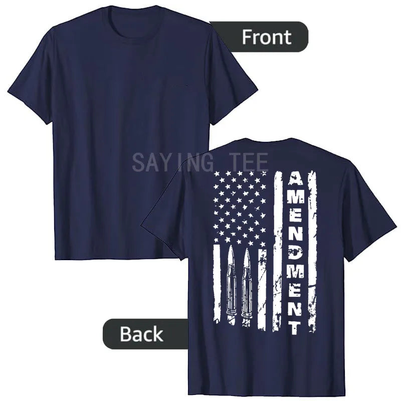 Distressed American Flag T-Shirt | USA Pride Patriotic Graphic Tee for Men