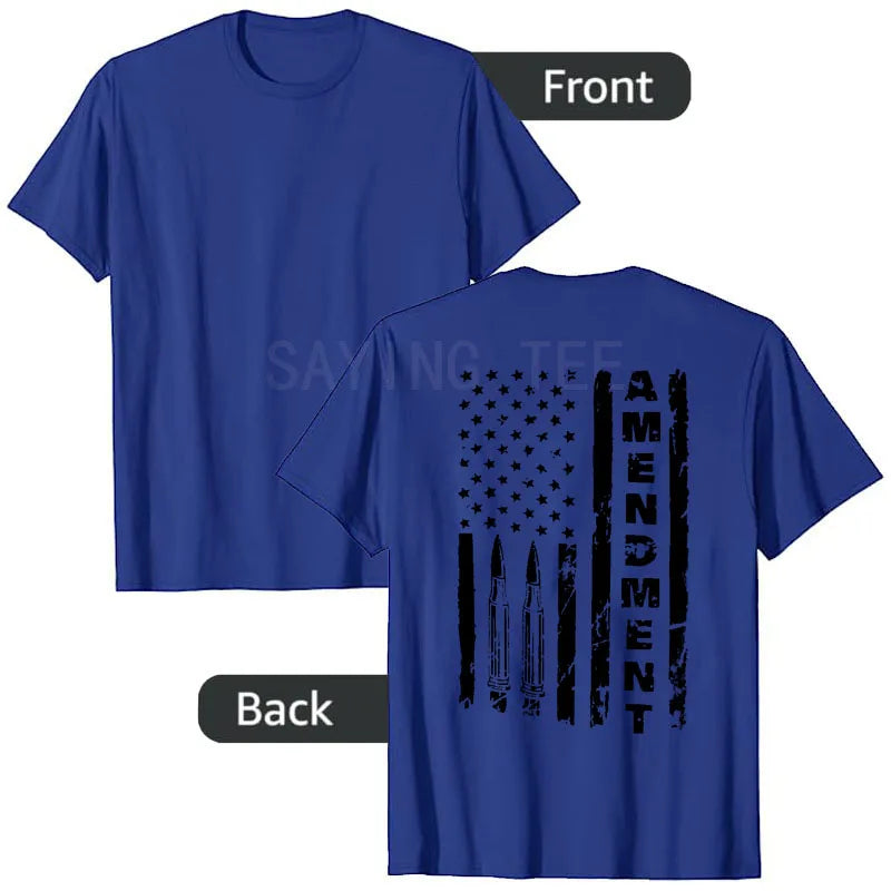 Distressed American Flag T-Shirt | USA Pride Patriotic Graphic Tee for Men
