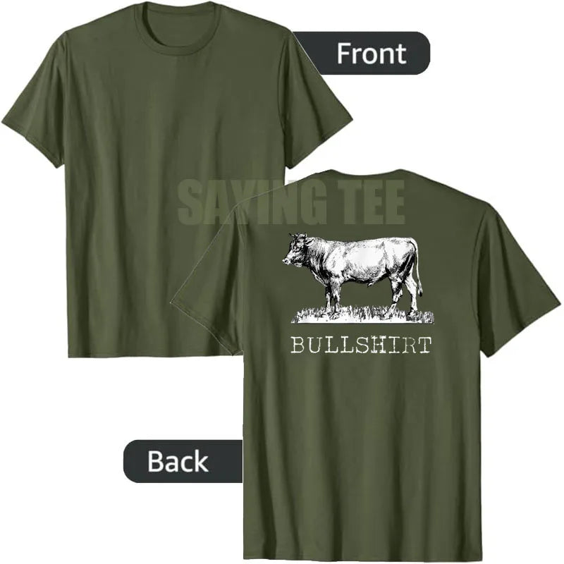 Bull Shirt | Funny Cowboy Cow T-Shirt for Farmers & Cattlemen