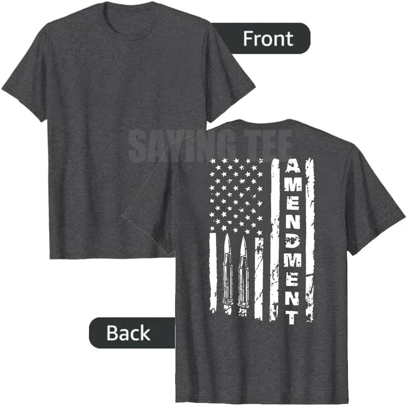 Distressed American Flag T-Shirt | USA Pride Patriotic Graphic Tee for Men