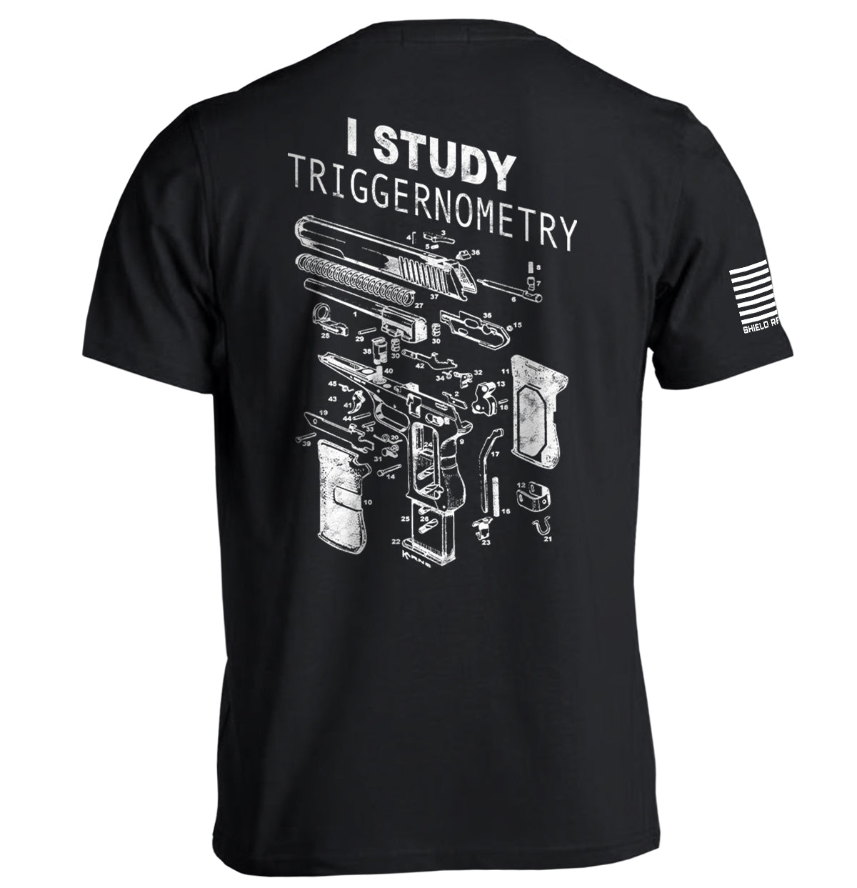 I Study Triggernometry Pro Gun T-Shirt