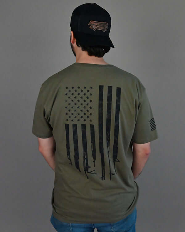 Firearm American Flag Shirt