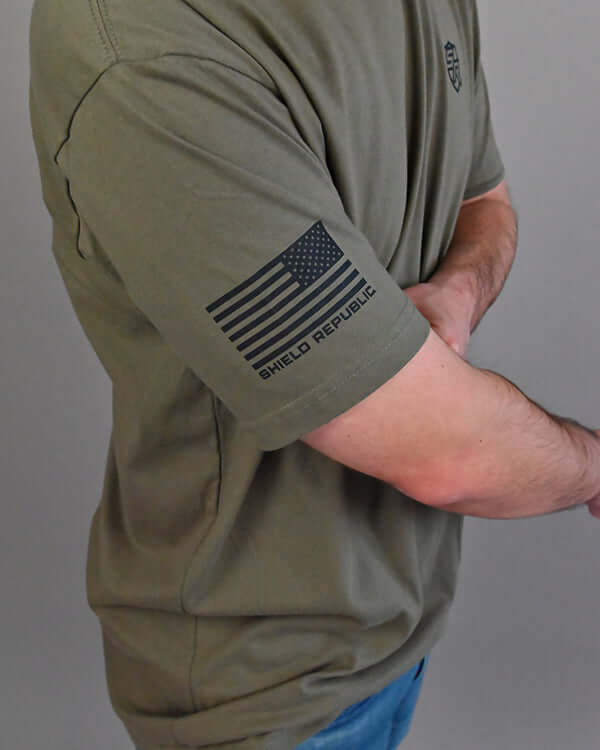 Firearm American Flag Shirt