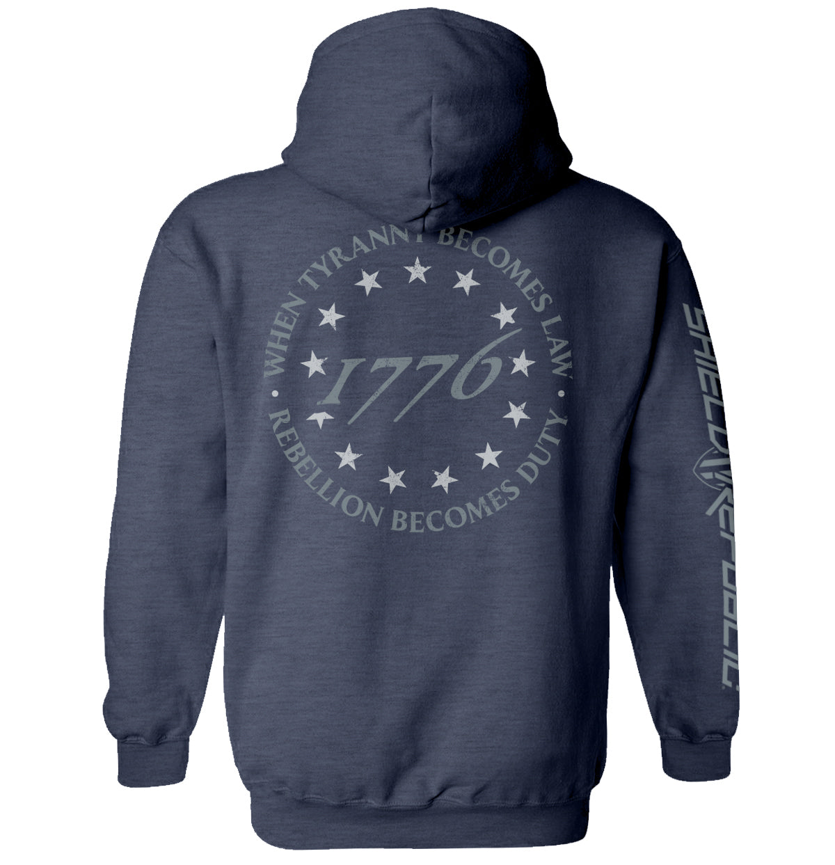 When Tyranny Becomes Law 1776 Hoodie