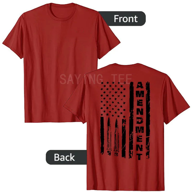 Distressed American Flag T-Shirt | USA Pride Patriotic Graphic Tee for Men