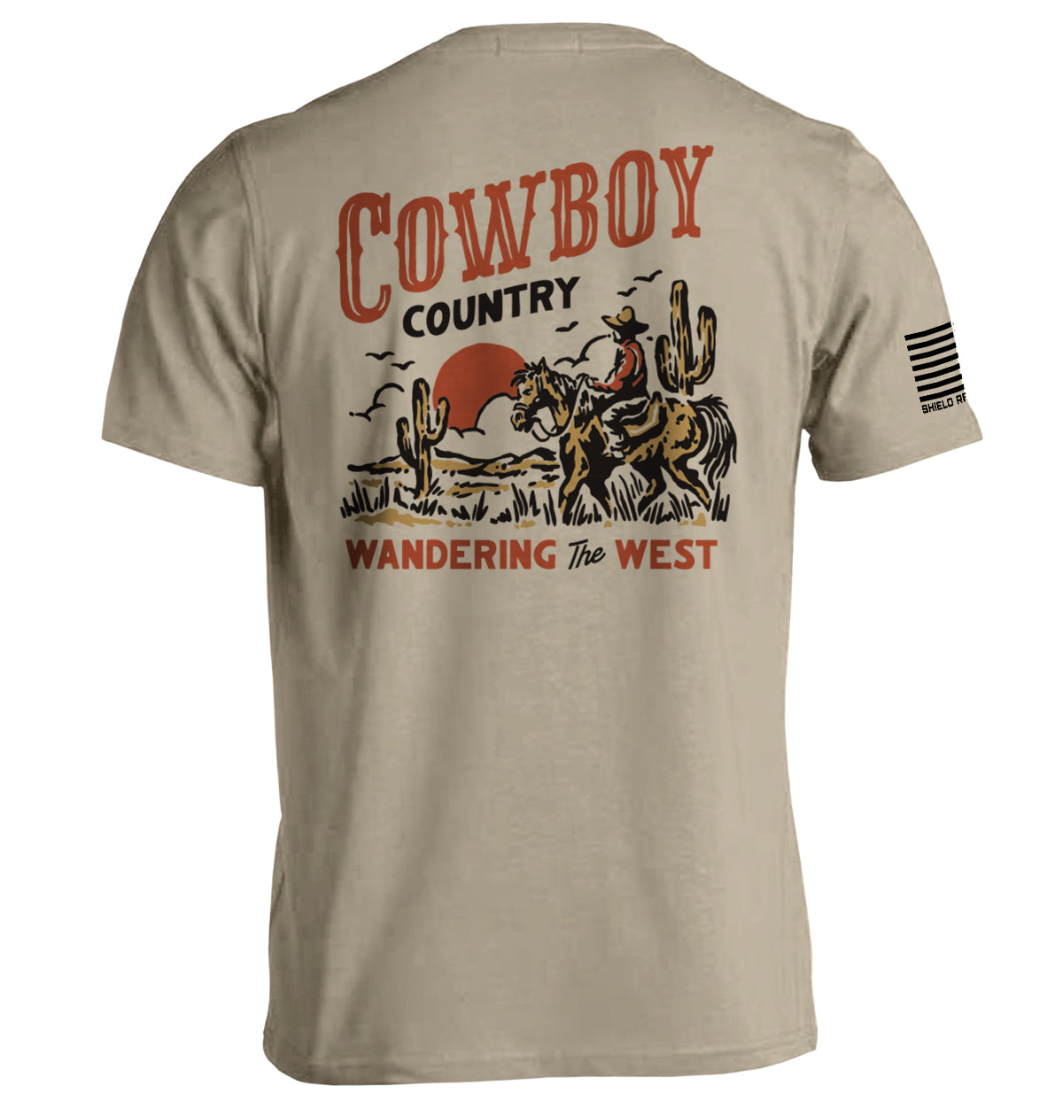 Cowboy Country Wandering The West Hoodie