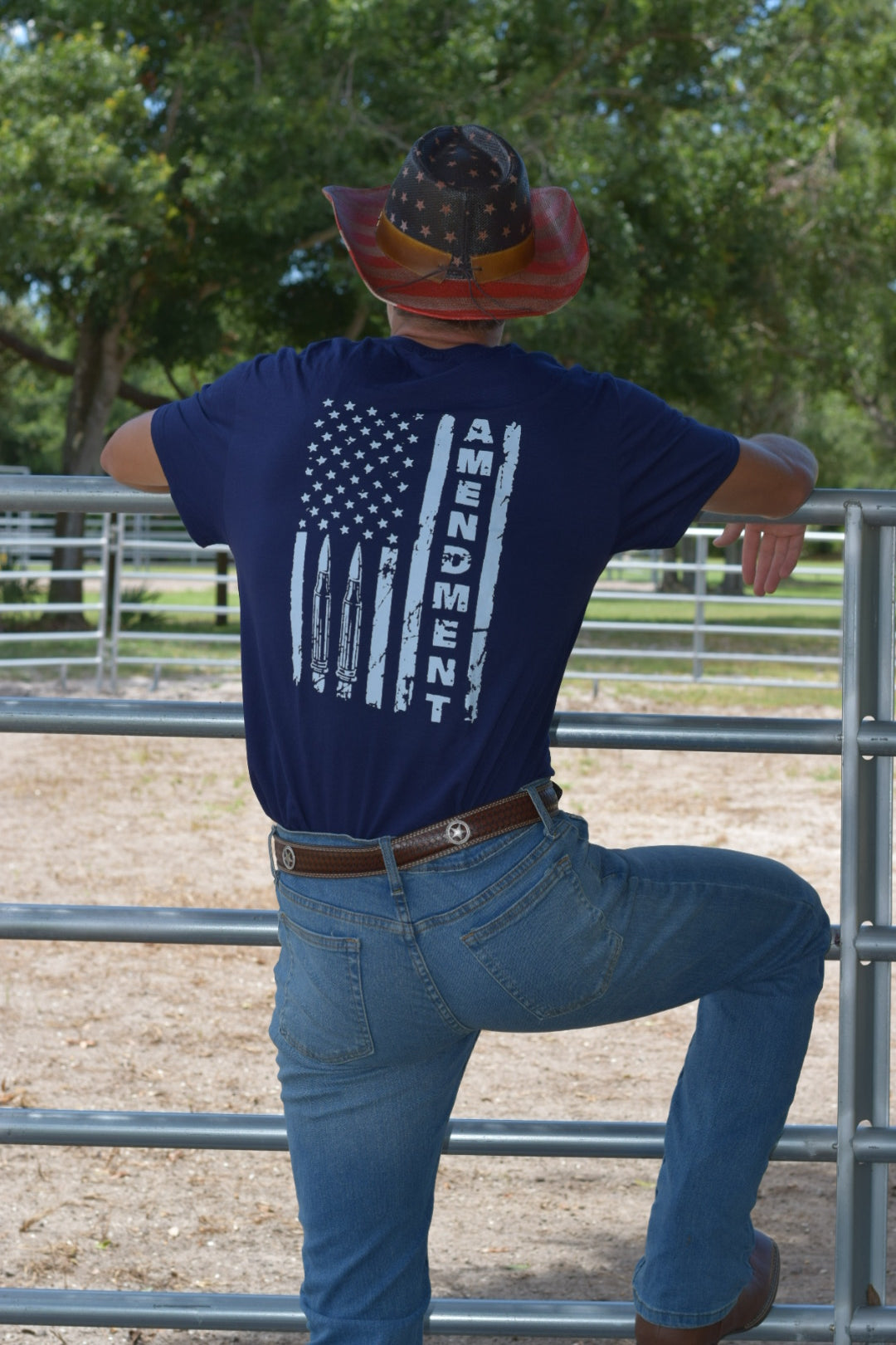 Distressed American Flag T-Shirt | USA Pride Patriotic Graphic Tee for Men