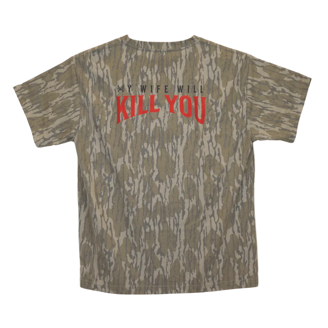 Men's beige camouflage Camo TShirts for outdoor wear
