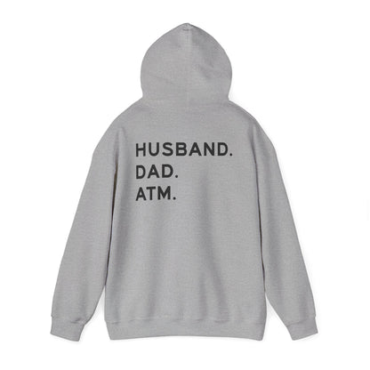 Husband Dad ATM Hoodie – Funny Dad Graphic Hoodie