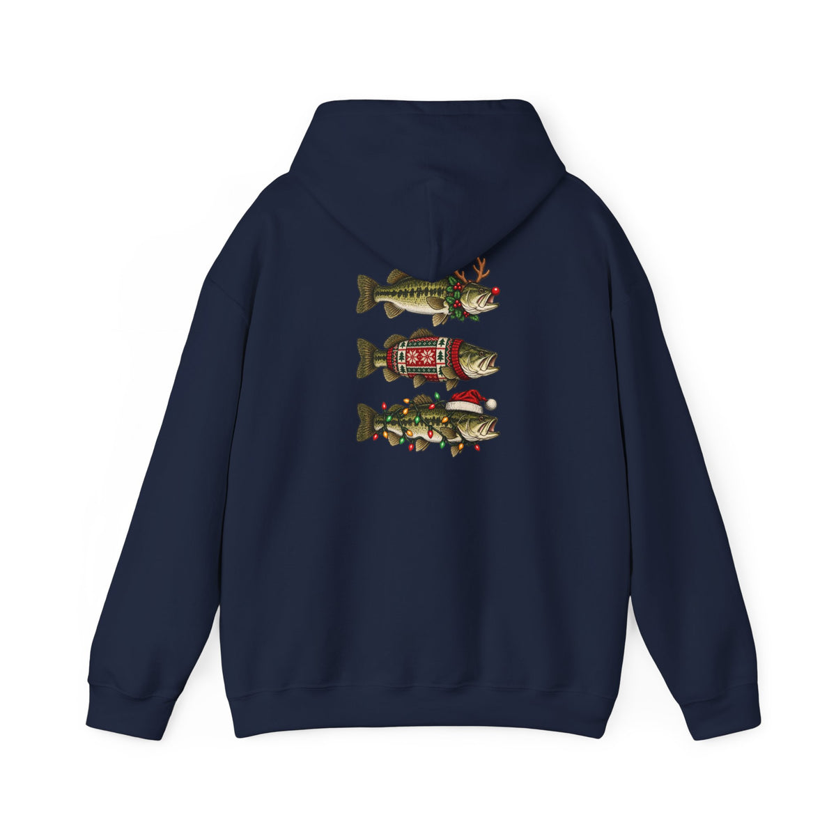 Festive Fish Hooded Sweatshirt
