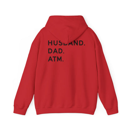 Husband Dad ATM Hoodie – Funny Dad Graphic Hoodie