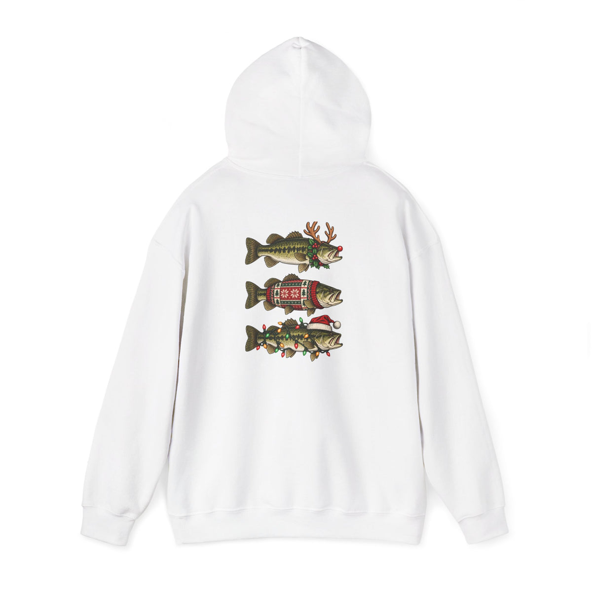 Festive Fish Hooded Sweatshirt