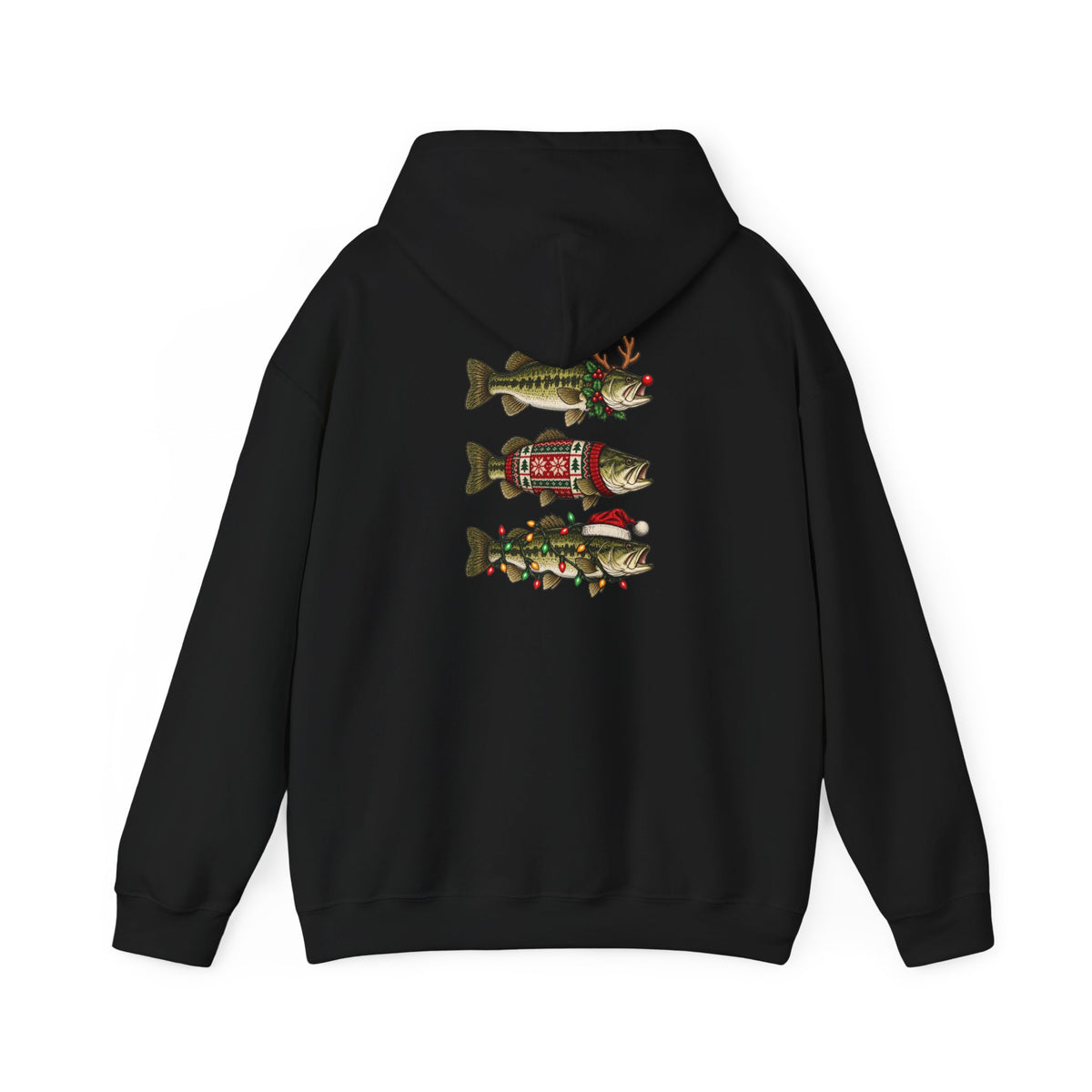 Festive Fish Hooded Sweatshirt