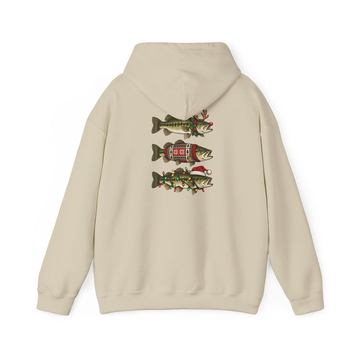 Festive Fish Hooded Sweatshirt