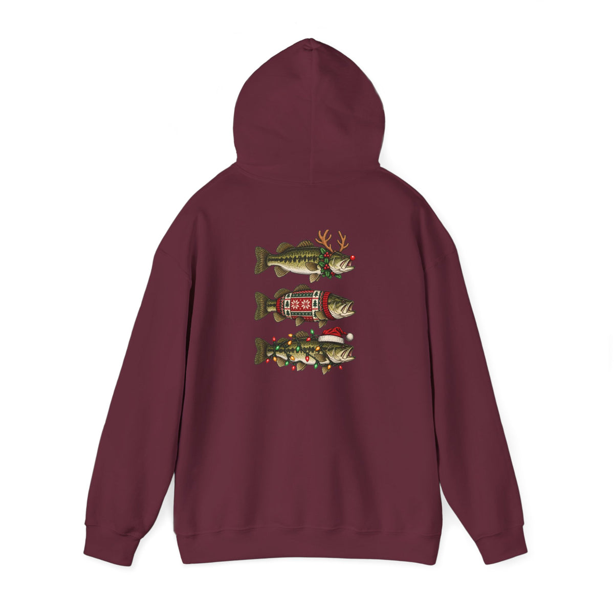 Festive Fish Hooded Sweatshirt