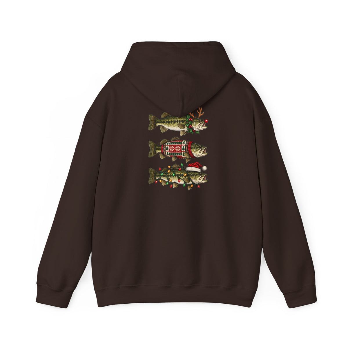 Festive Fish Hooded Sweatshirt