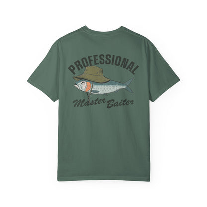 Southern Country Professional Master Baiter T-Shirt | Funny Minimal Fishing Graphic Tee
