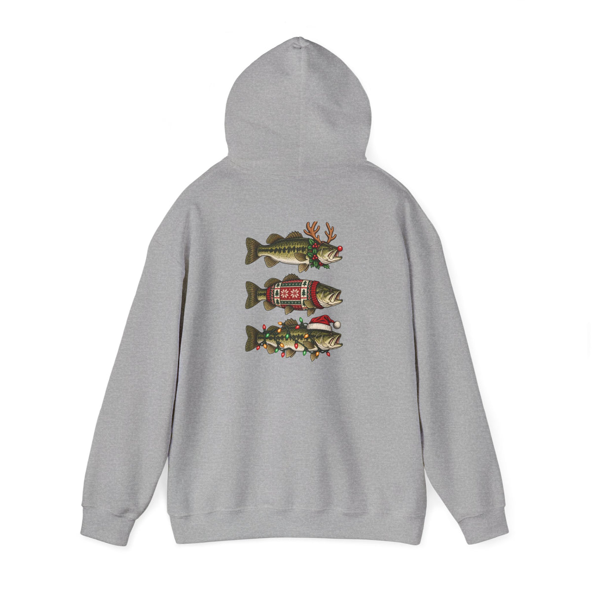 Festive Fish Hooded Sweatshirt