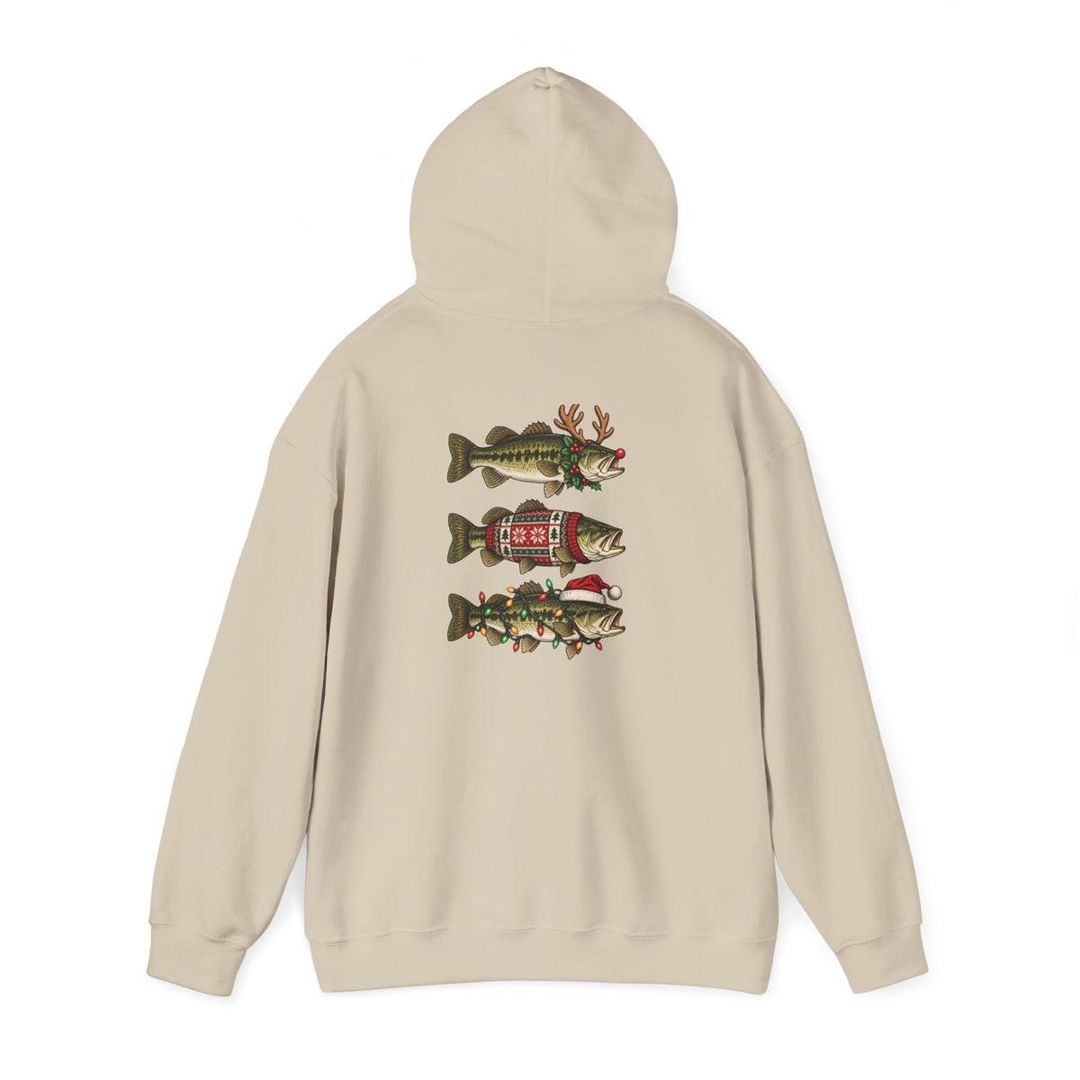 Festive Fish Hooded Sweatshirt