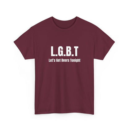 LGBT Lets Get Beers Tonight Shirt