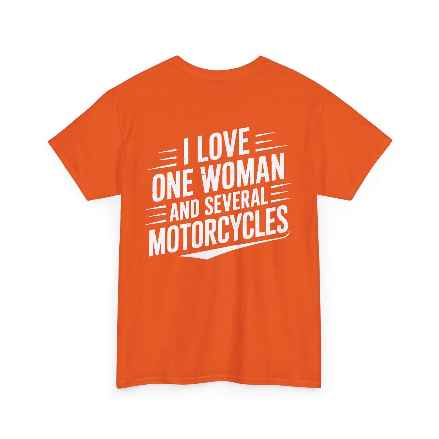 One Woman Several Motorcycles