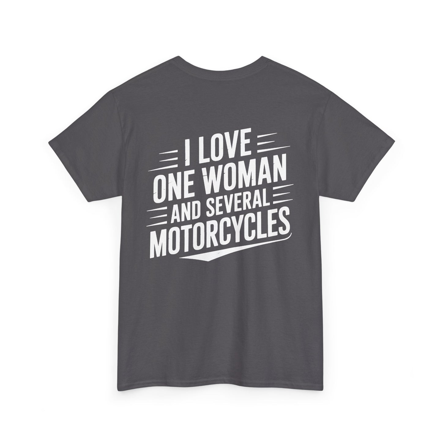 One Woman Several Motorcycles