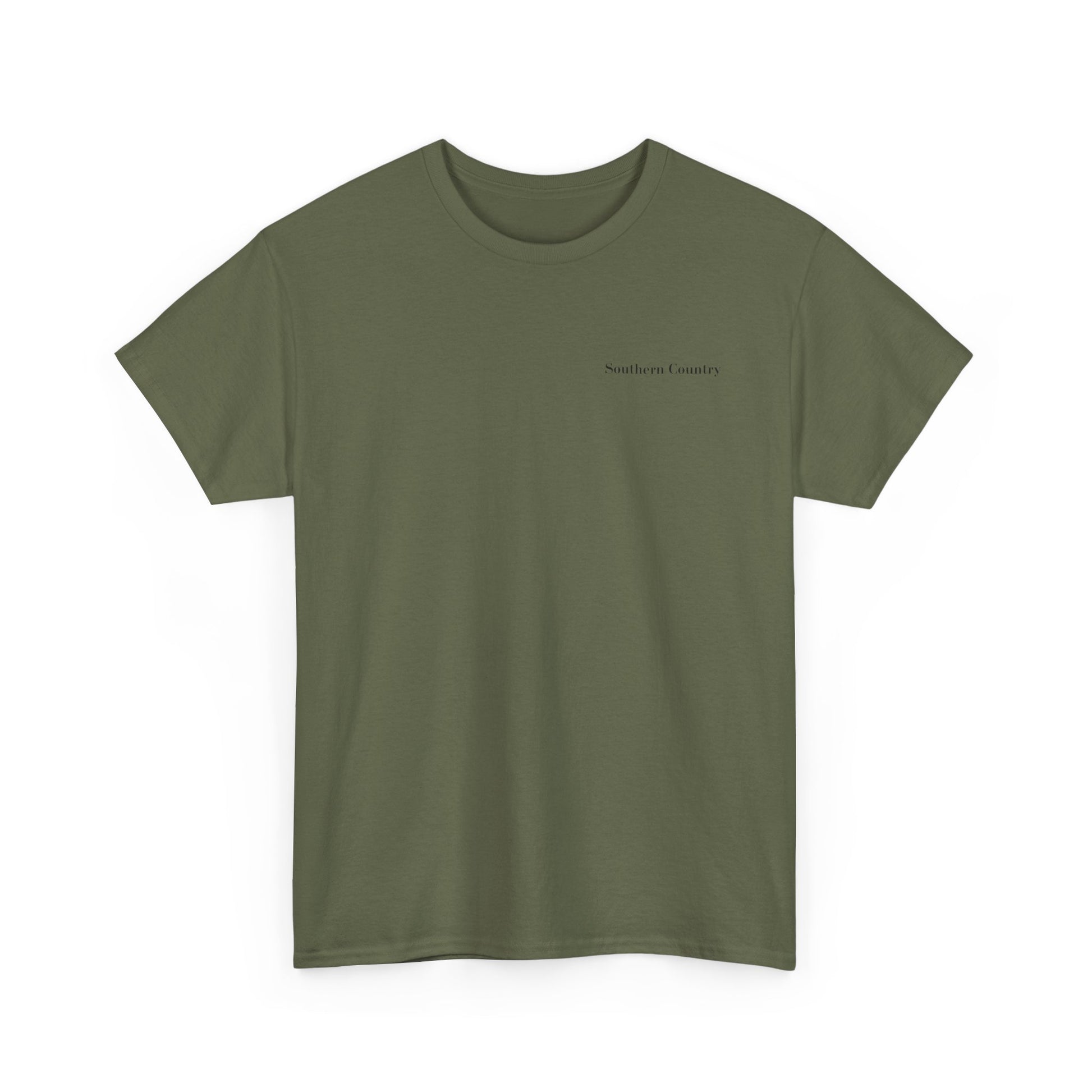 Life Is Full of Important Choices Golf Shirt – Funny Golfer Tee displayed on an olive green t-shirt.