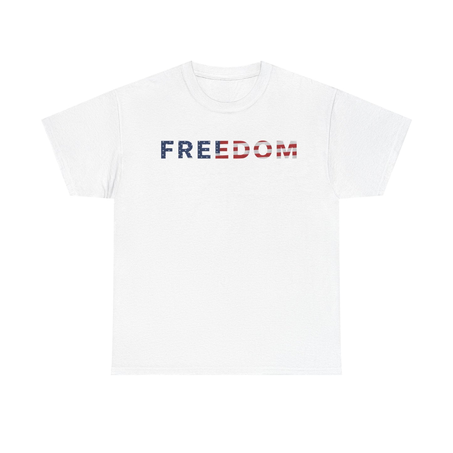 Freedom 250 USA Anniversary Tee with 'FREEDOM' design for America's 250th birthday